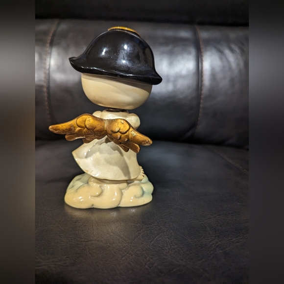 - Vintage Bobble Head Angel. Wing also Bobble. Ceramic-like material. Chri… - Picture 9 of 10